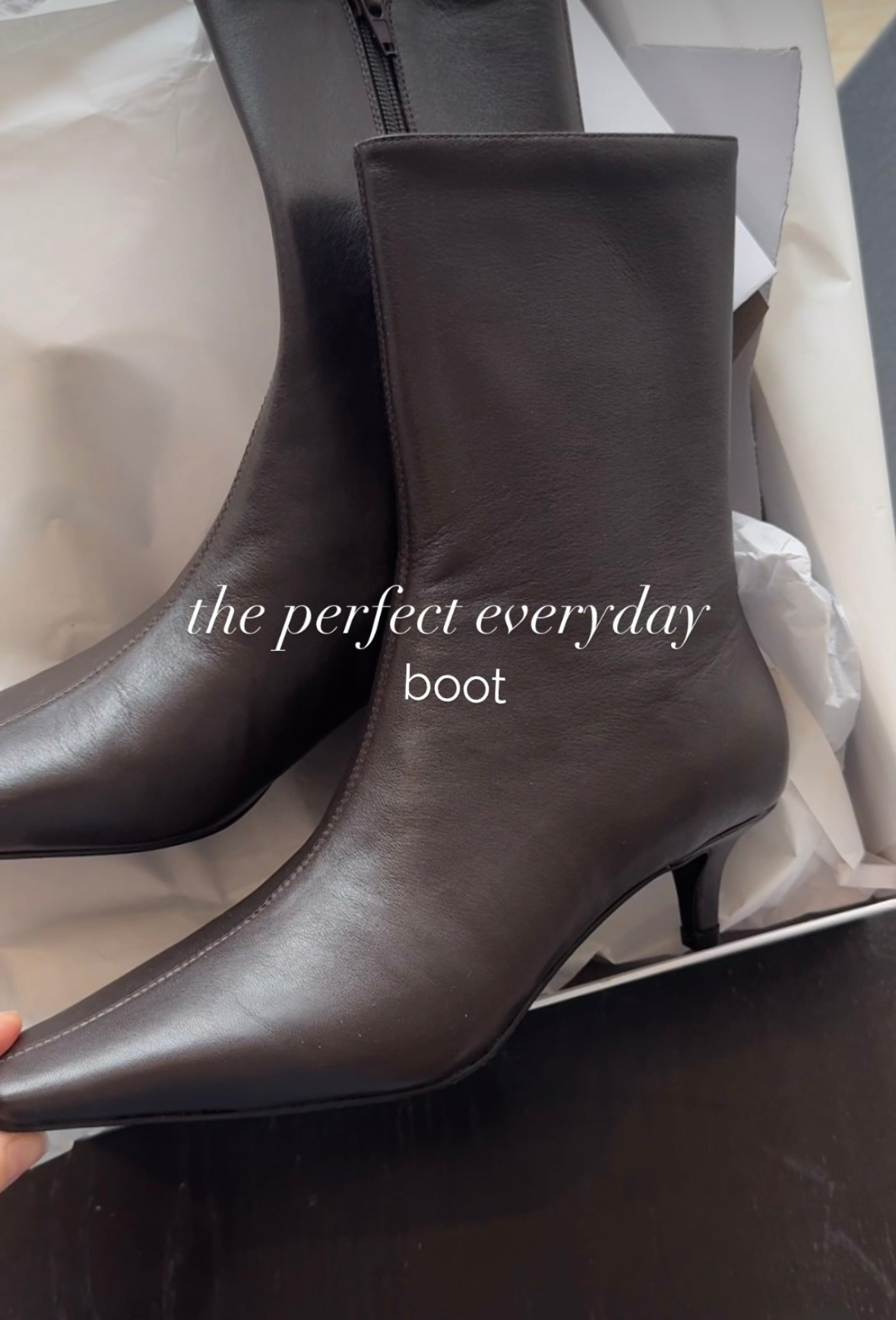  Great everyday boot 🤎 also come in black - sign up for restocks! 