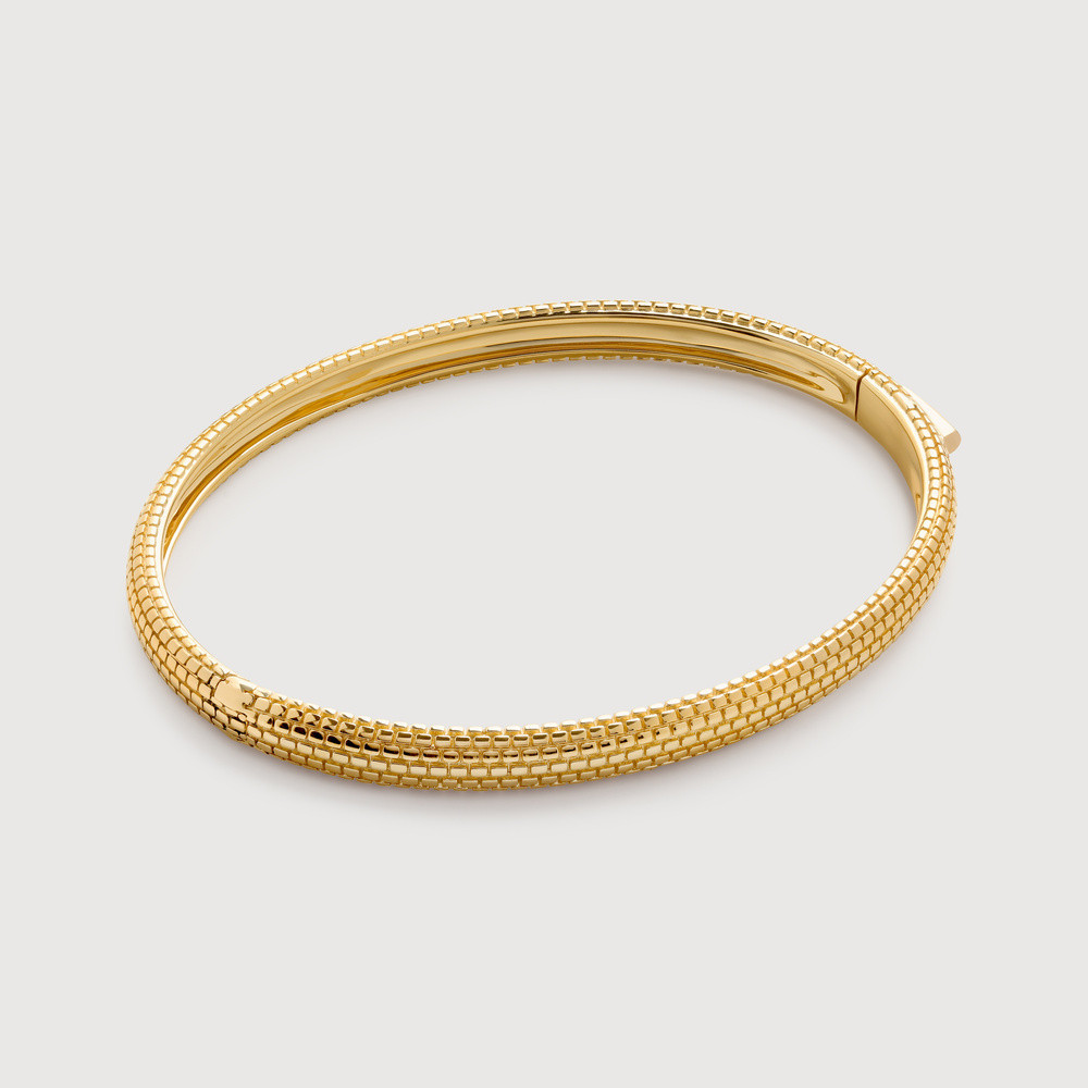 Gold Heirloom Bangle | Monica Vinader (US)