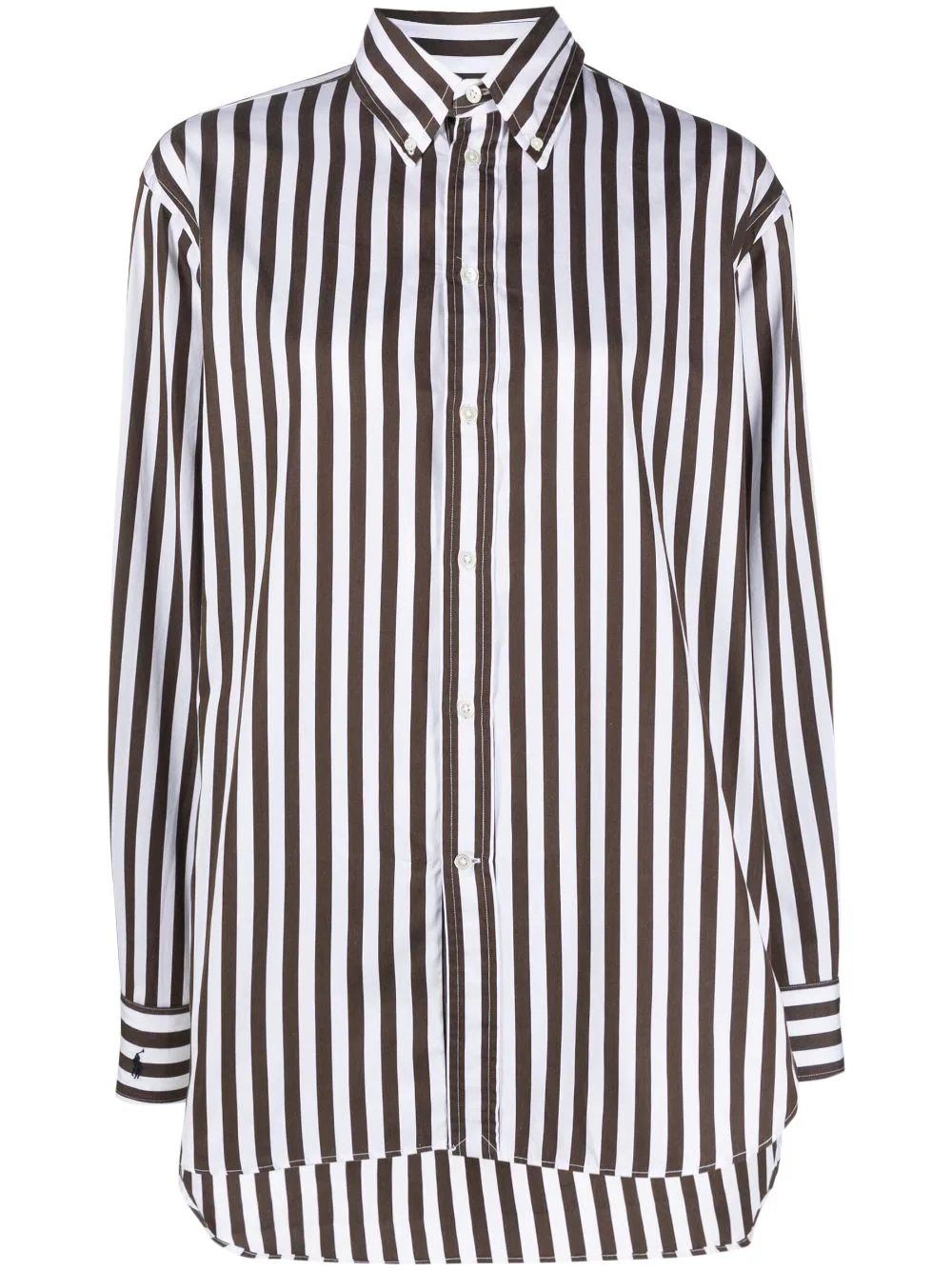 Polo Ralph Lauren long-sleeve Striped Shirt - Farfetch | Farfetch Global