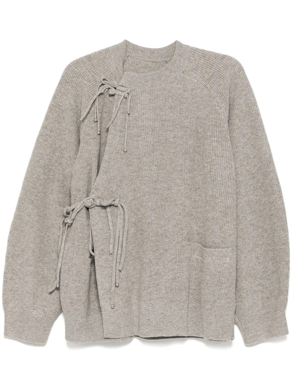 JNBY rounded-collar Cardigan | Grey | FARFETCH AU | Farfetch Global
