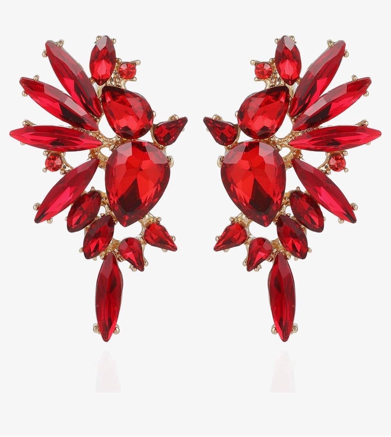 Vintage Rhinestone Statement Earrings for Women Fashion Bling Colorful Crystal Cluster Drop Dangle Earrings

#LTKWedding #LTKU #LTKBeauty