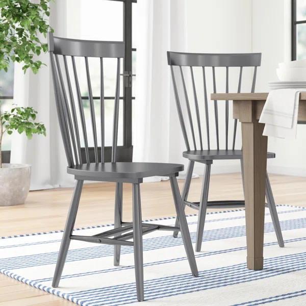 Matanna Solid Wood Windsor Back Side Chair (Set of 2) | Wayfair North America