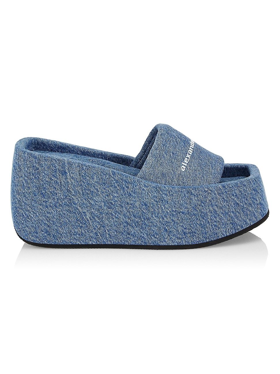 Women's Taji Denim Platform Sandals - Blue - Size 5 - Blue - Size 5 | Saks Fifth Avenue