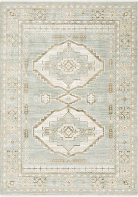 Oriental Weavers Lola LLA04 Brown/Pale Blue Area Rug | Rugs Direct | Rugs Direct