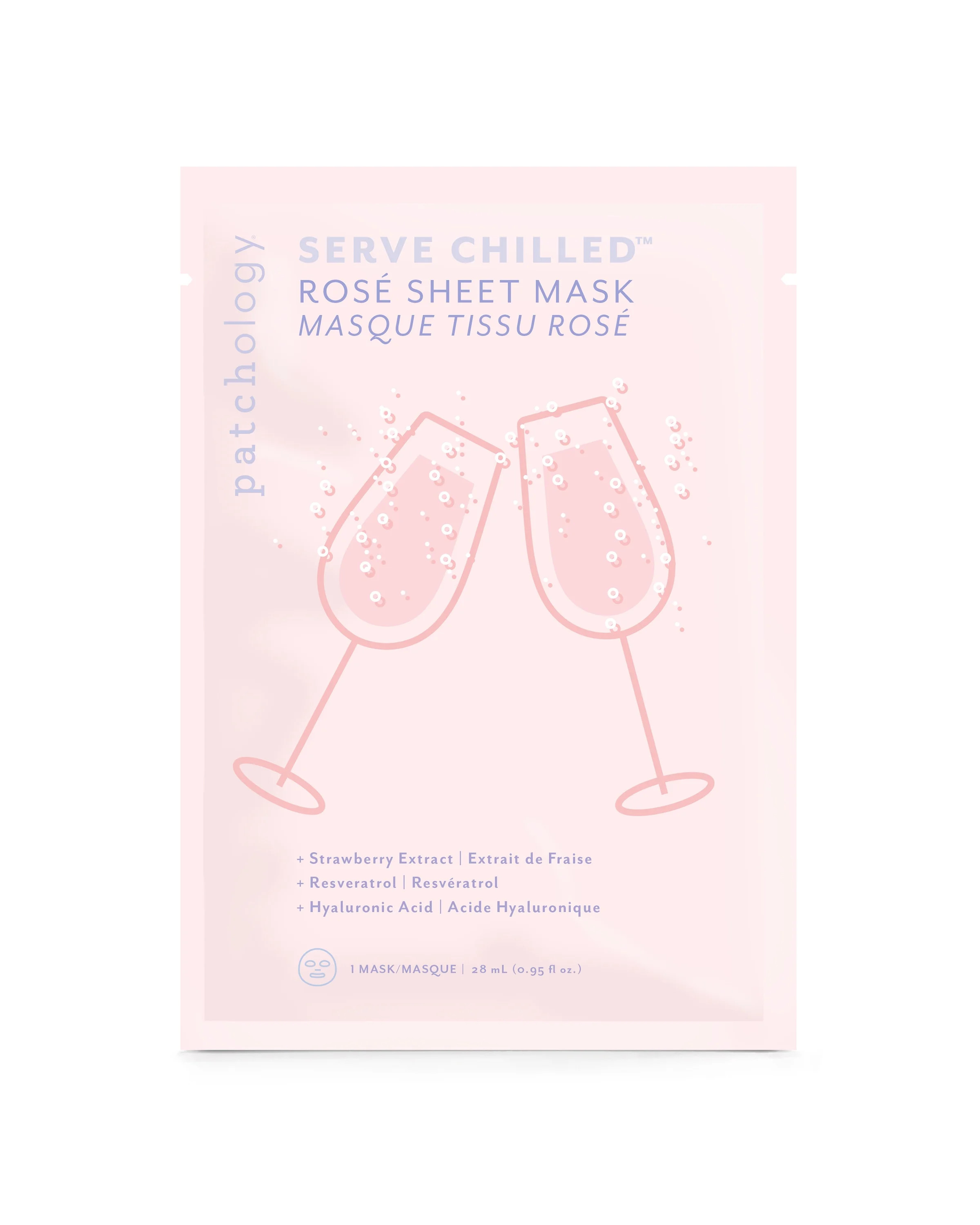 Patchology Serve Chilled Rose Sheet Mask Single - Walmart.com | Walmart (US)