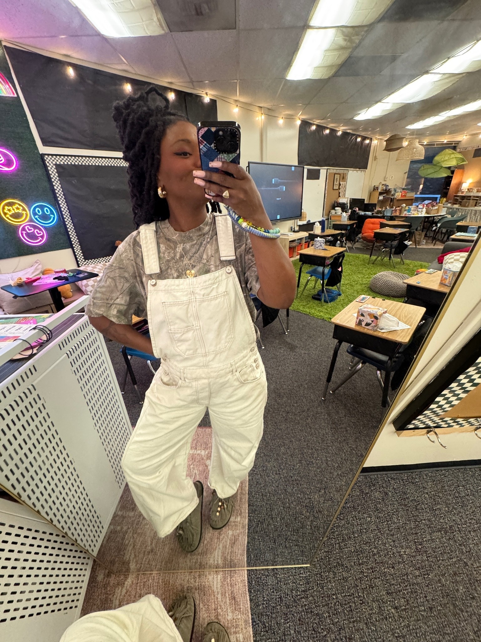 Thursday!
Tee: Small
Overalls: Medium

#LTKdayinmylife #LTKgrwm #LTKootd