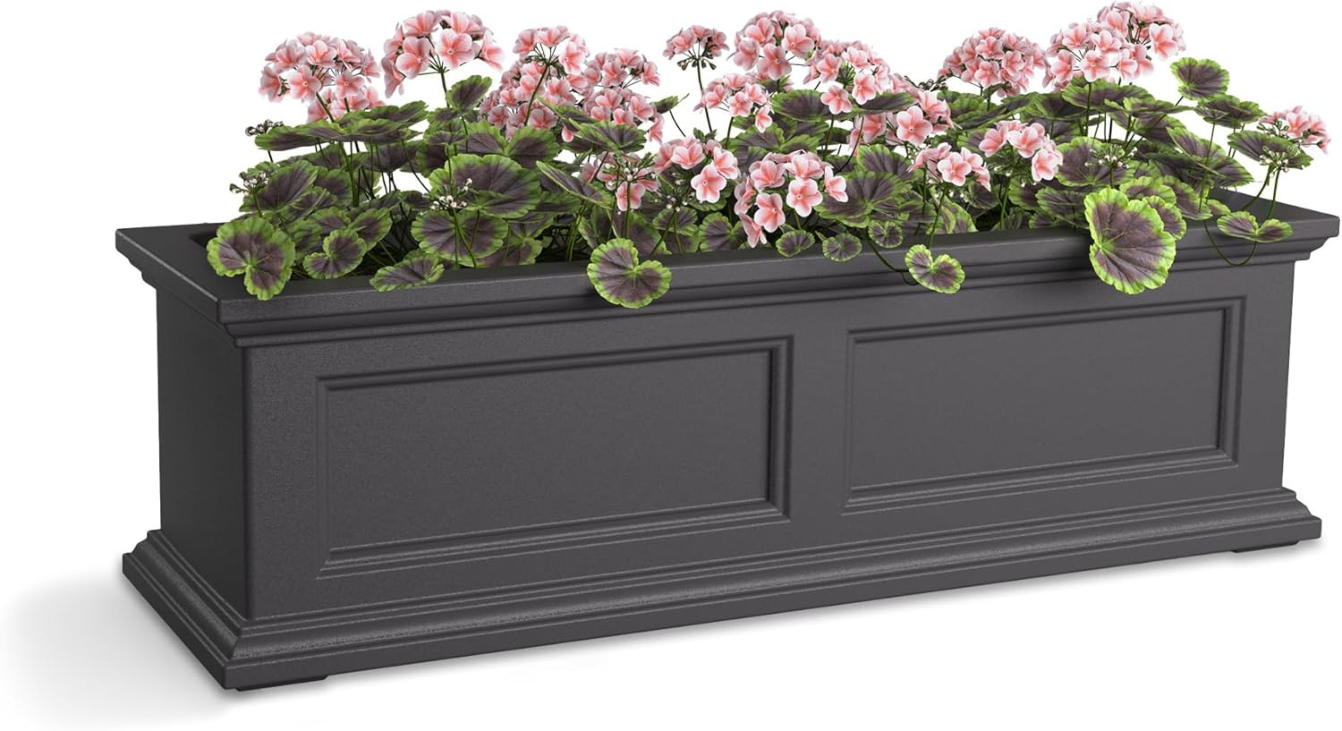 Mayne Fairfield 3-Foot Window Box – Self-Watering, Weather-Resistant Planter for Flowers – Du... | Amazon (US)