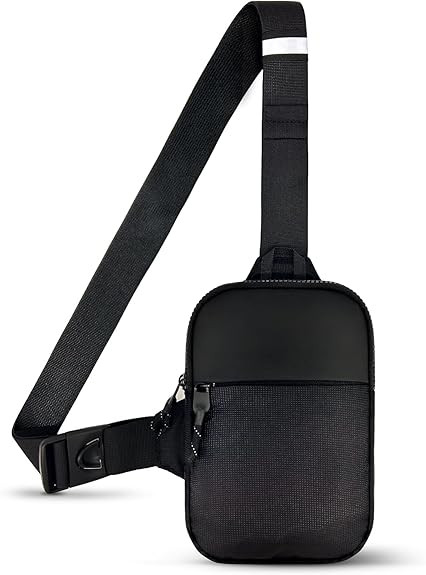 LKEX Mini Sling Bag Men Small Crossbody Bag Women Fanny Packs Casual Personal Pocket Bag Backpack... | Amazon (US)