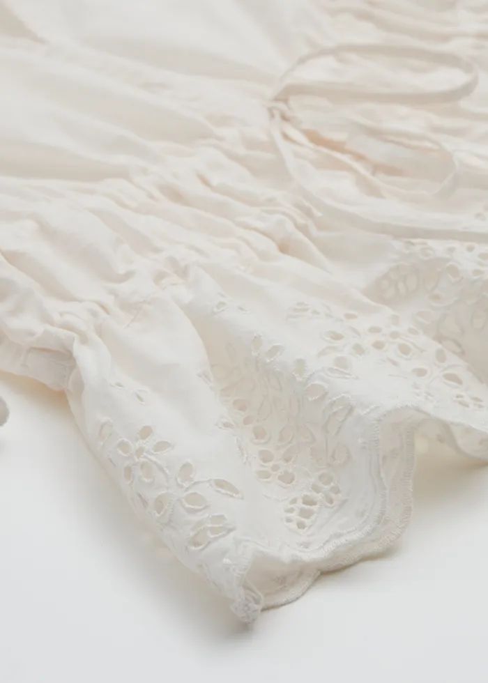Broderie Anglaise Puff Sleeve Blouse | & Other Stories US