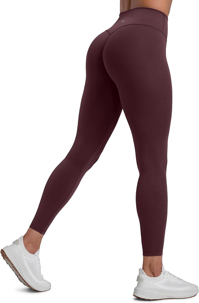 CRZ YOGA Secretsculpt Butterlift Workout Leggings 25" - No Front Seam High Waisted Womens Yoga Pa... | Amazon (US)