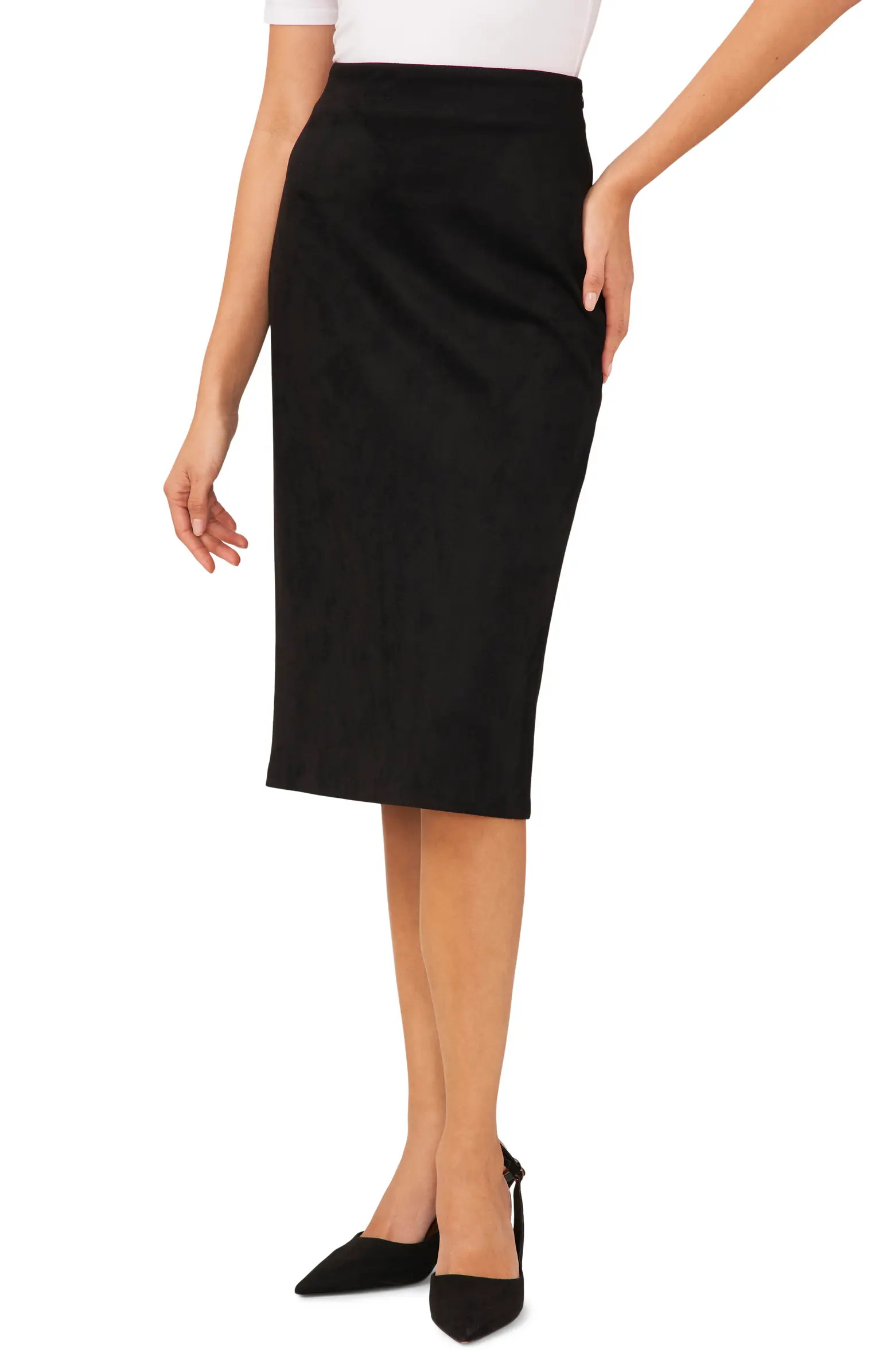 Vince Camuto Faux Suede Pencil Skirt | Nordstrom | Nordstrom