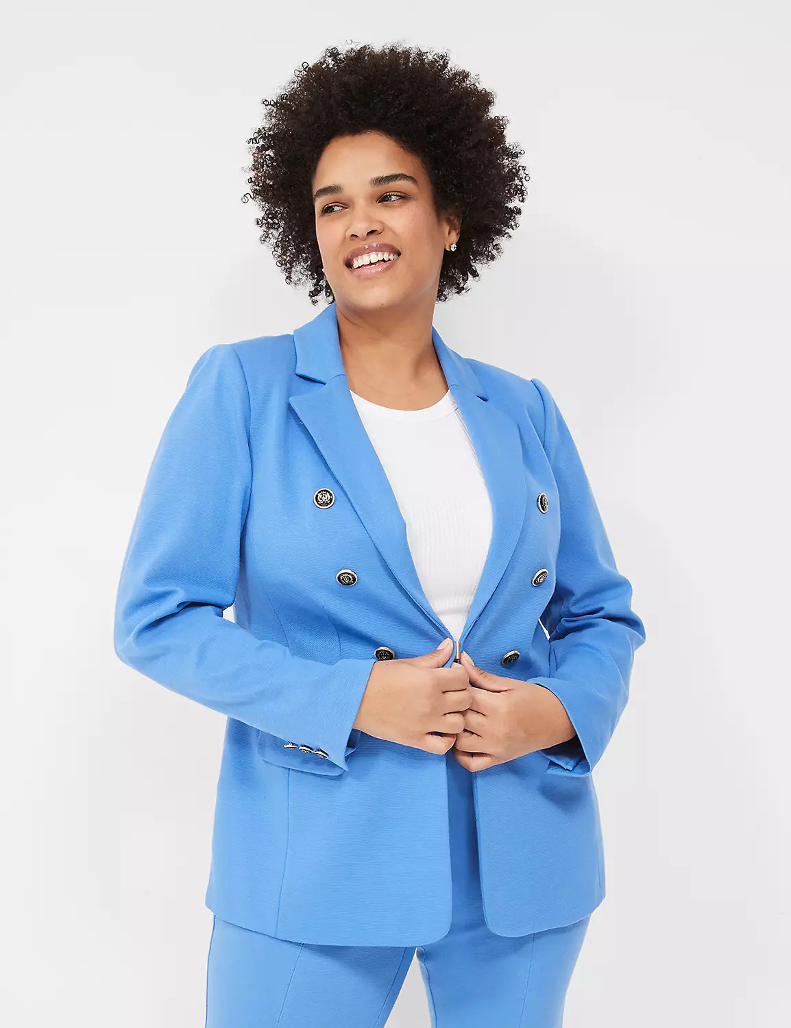 Ottoman Ponte Bryant Blazer | LaneBryant | Lane Bryant (US)