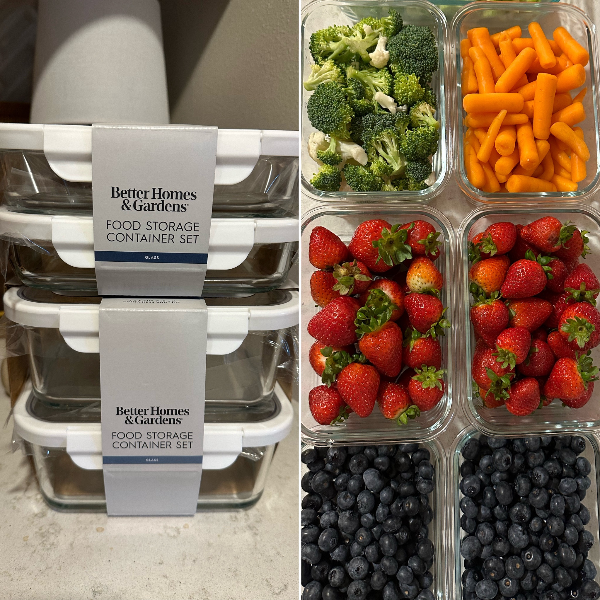 These glass food prep containers are marked down right now. 

#LTKSaleAlert #LTKHome #LTKFindsUnder50