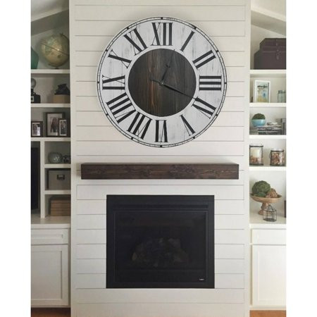 Alexander Farmhouse clock - rustic clock - oversized wall clock - big clock - large clock - farmhous | Walmart (US)
