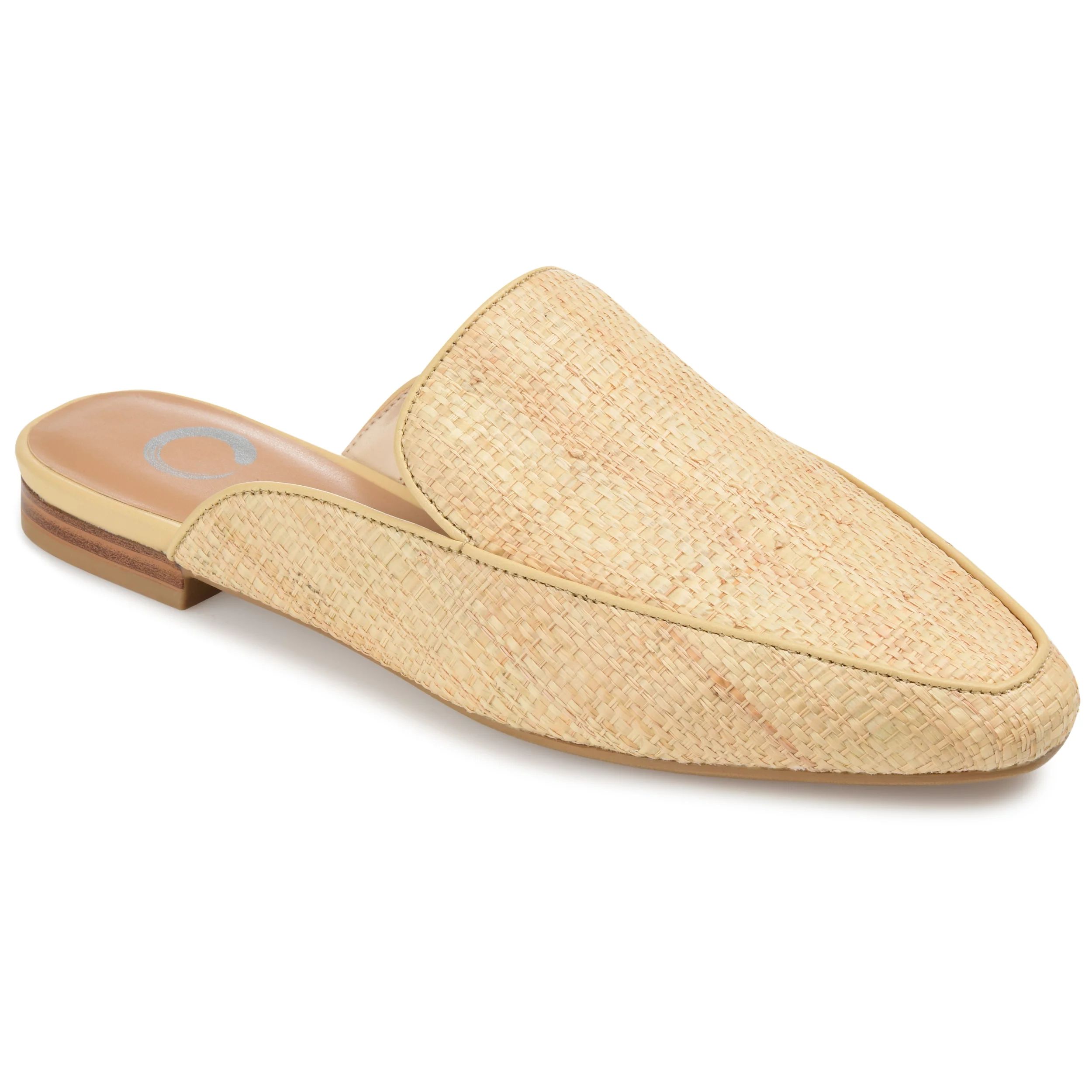 Brinley Co. Womens Soft Square Toe Loafer Style Mule | Walmart (US)