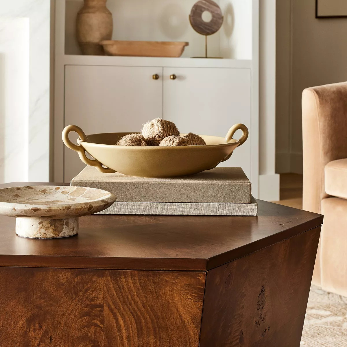 Marble Pedestal Bowl - Threshold™ designed with Studio McGee | Target