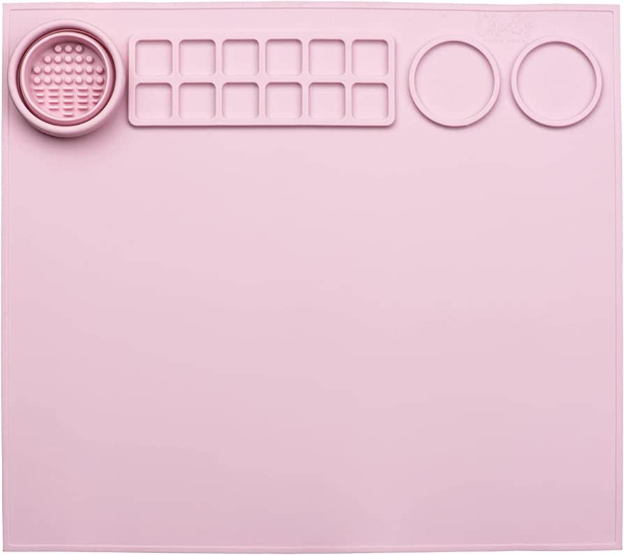 Cheek's Paper Room-Creator Silicone Craft Mat for Painting and Crafts (Pinklet) Large Mat with Co... | Amazon (US)