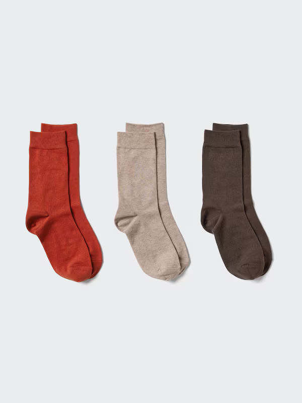 Socks (Three Pairs) | UNIQLO (UK)