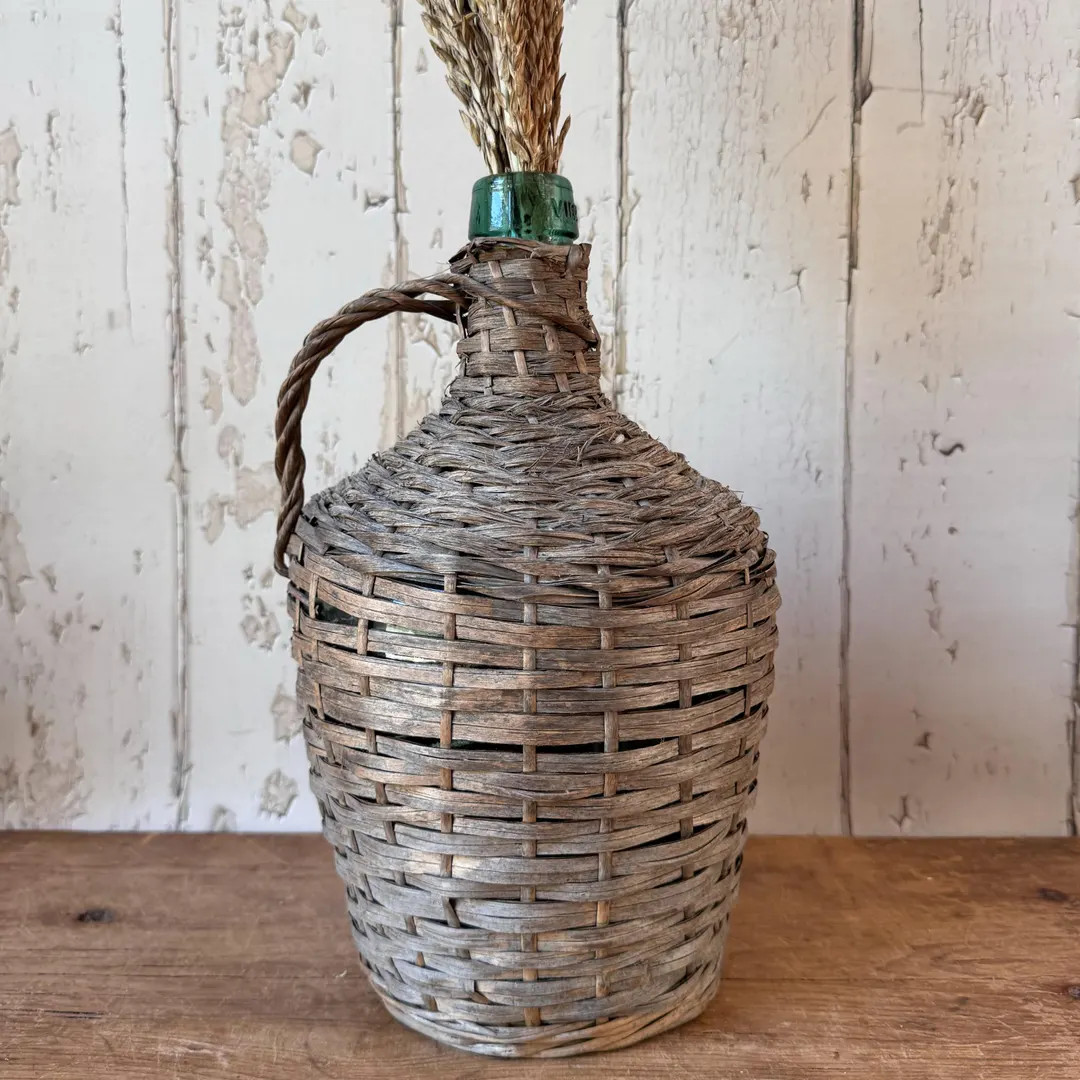 Woven Wooden Demi-john - Etsy | Etsy (US)