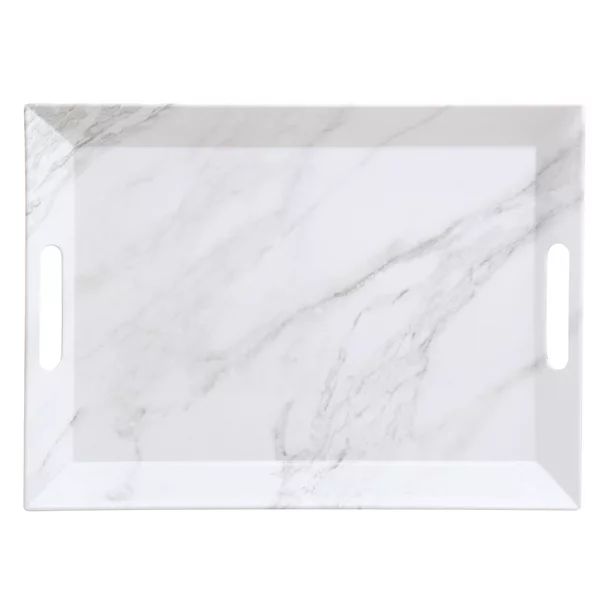 Better Homes & Gardens Melamine Marble Tray | Walmart (US)