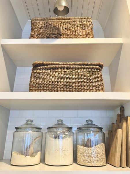 Kitchen storage baskets