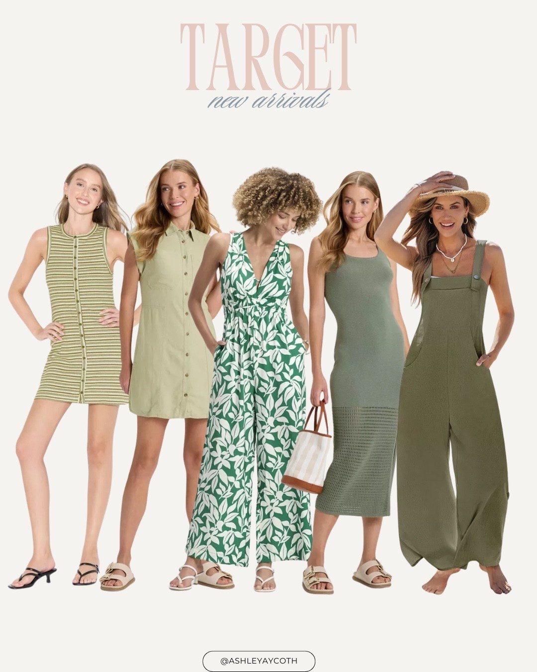 Target dropped the prettiest green and neutral dresses for summer to fall. These styles are perfect for travel, wine tasting, brunch, or everyday wear. I love the mix of shirt dresses, ribbed knits, and flowy jumpsuits

#LTKSeasonal #LTKStyleTip