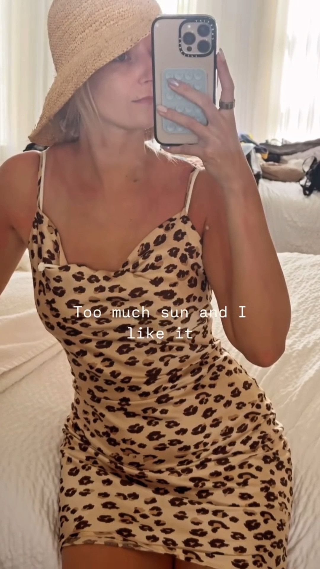 Took this mini leopard satin dress to Miami and it was perfect for beach day!

Beach outfits, beach vacation, beach dress, beach cover up, resort wear, resort vacation outfit, resort 2025, leopard dress

#LTKStyleTip #LTKTravel #LTKWatchNow