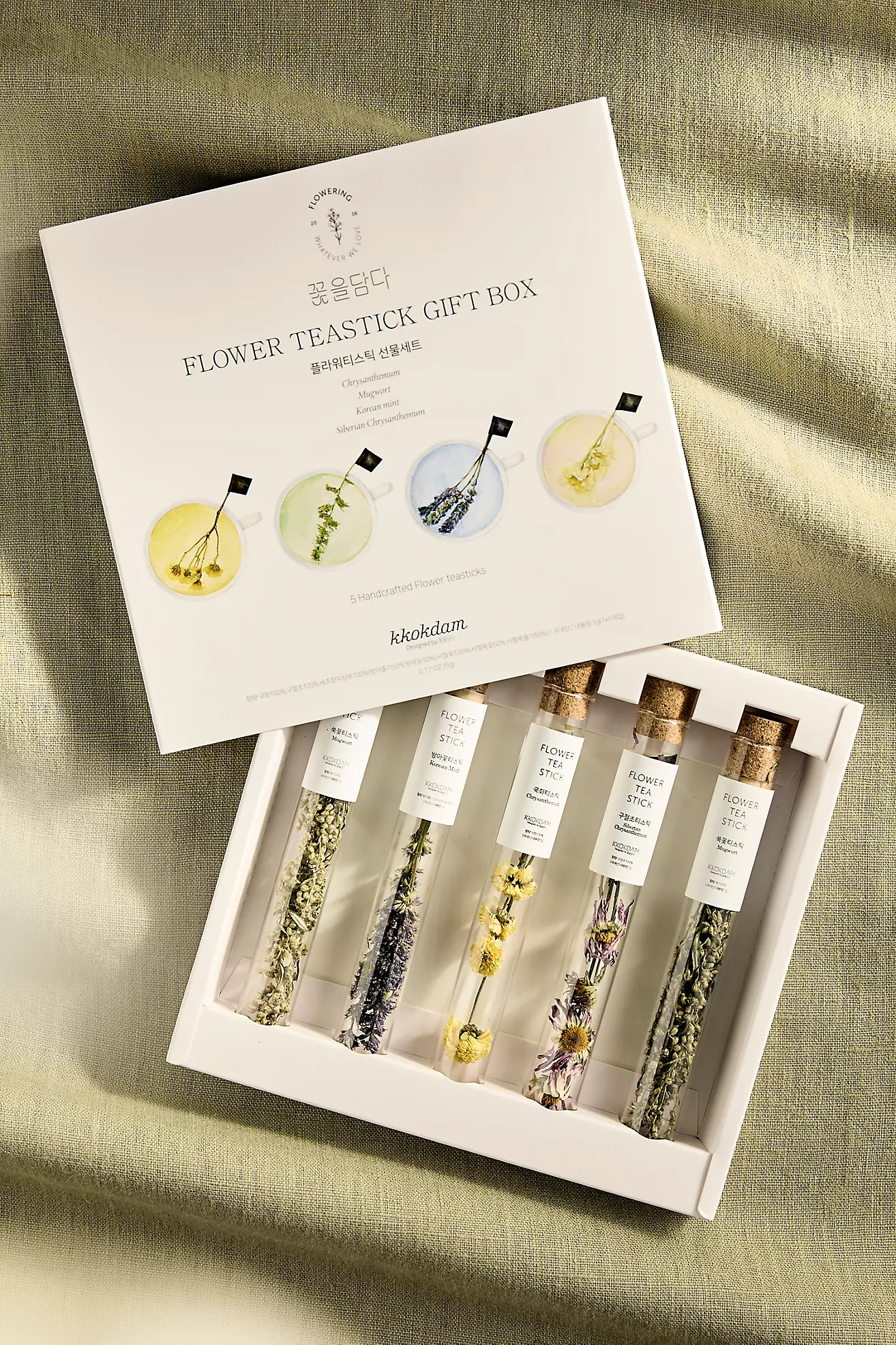 Kkokdam Flower Teastick Gift Box | Anthropologie (US)