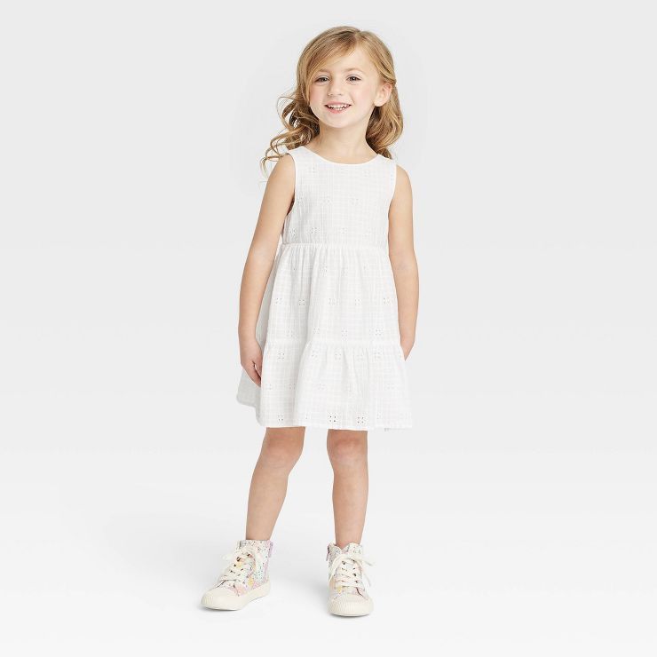 Toddler Girls' Dress - Cat & Jack™ White | Target