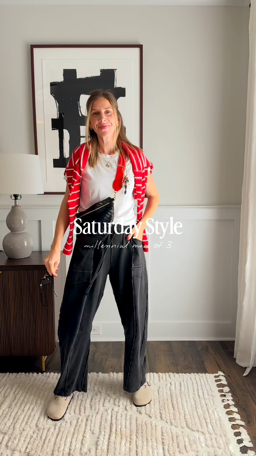 Weekend mode ☑️ I sized down in pants - they run big. So comfy! Everything else linked 👌🏼 

#LTKFindsUnder100 #LTKSeasonal