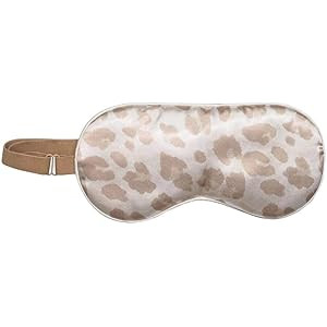 Kitsch Satin Sleep Mask, Softer Than Silk, Adjustable Eye Mask for Sleeping, Satin Blindfold (Leopar | Amazon (US)