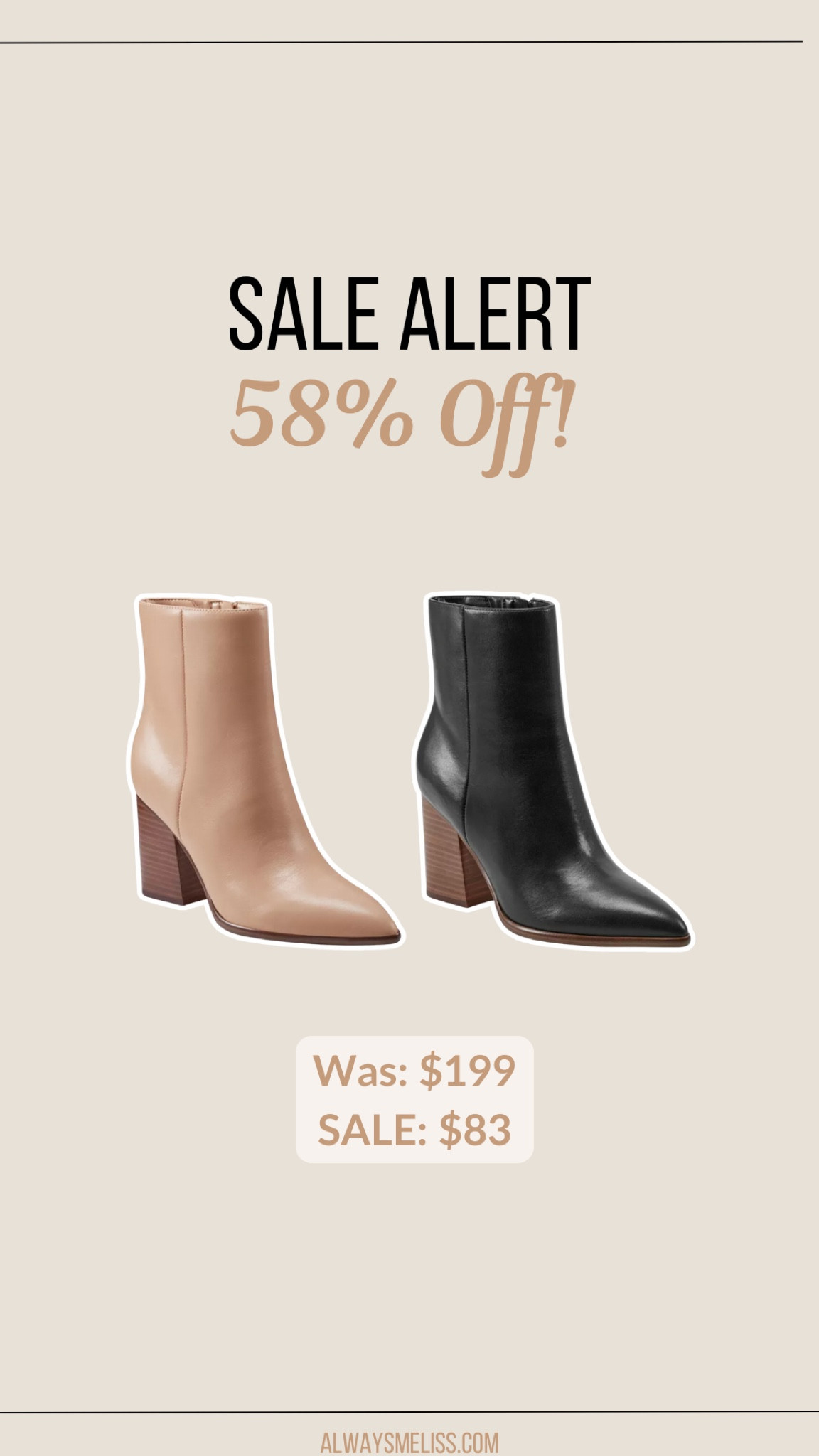These booties are so cute for fall and winter. Great neutral colors that could be worn with tons of outfits 

Women’s Shoes
Boot sale
Fall booties

#LTKFindsUnder100 #LTKSaleAlert #LTKShoeCrush