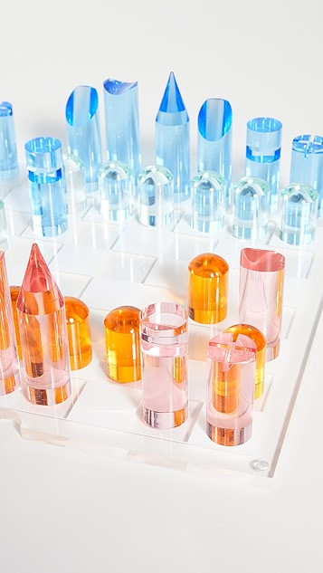 Lucite Chess + Checkers | Shopbop