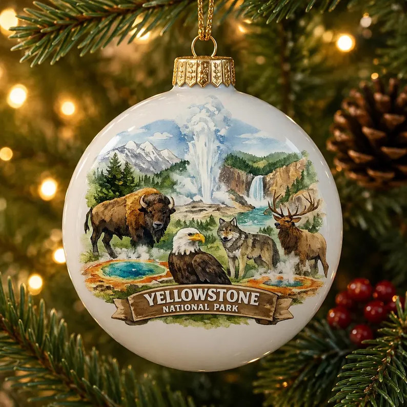 Yellowstone National Park PNG Watercolor | Yellowstone Wildlife Sublimation Design | Old Faithful... | Etsy (Global)