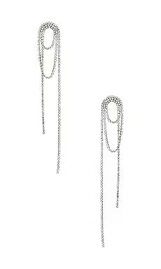 SHASHI Vroom Earrings in Silver from Revolve.com | Revolve Clothing (Global)