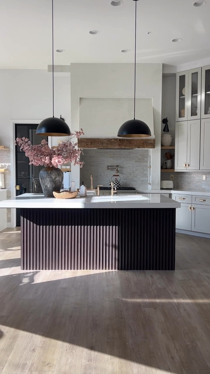 ***Color we went with is Matte Wenge. These scalloped wall panels are currently on sale for a limited time! Just wondering why it took me so long to finally pull the trigger w/ adding them to my island 🤭! Love how my island turned out. 

We are swapping out the pendants lights and counter stools. Stay tuned 🤎

#LTKFindsUnder50 #LTKFindsUnder100 #LTKHome