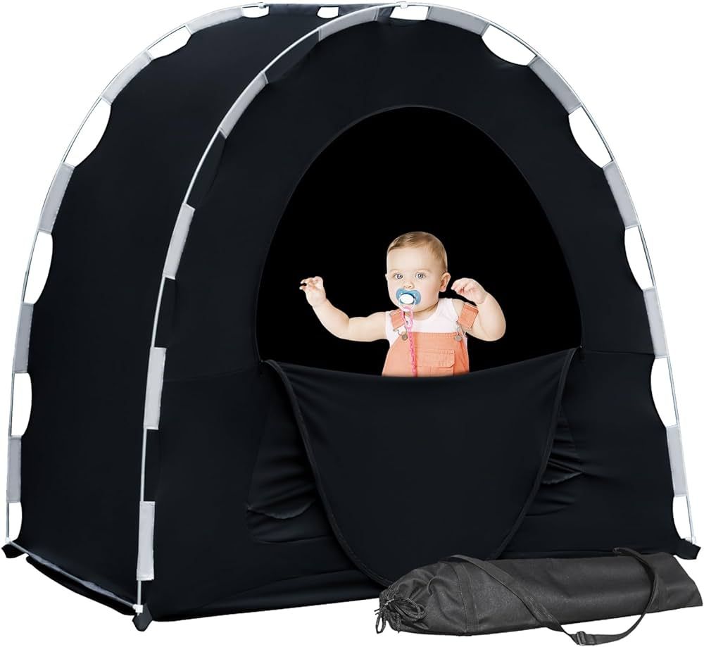 Slumber Tent for Pack N Play, Baby Sleep Pod Pack and Play Blackout Cover, Portable Privacy Pod | Amazon (US)