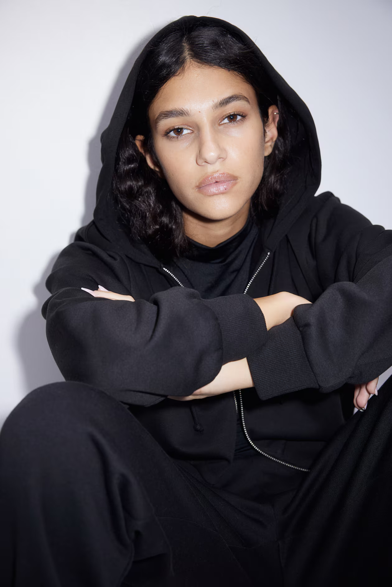 Short Hooded Sweatshirt Jacket | H&M (US + CA)