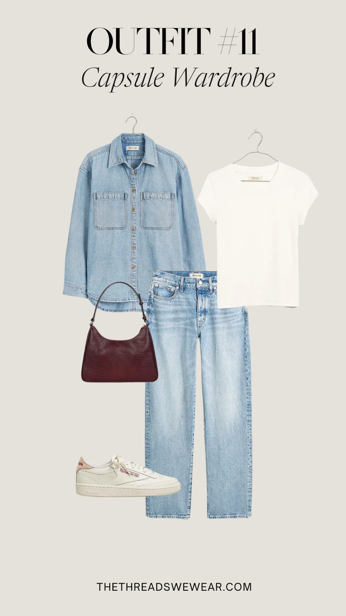 Outfit #11: Madewell 12 piece capsule 
20% off below

#LTKstyletip #LTKsalealert #LTKxMadewell