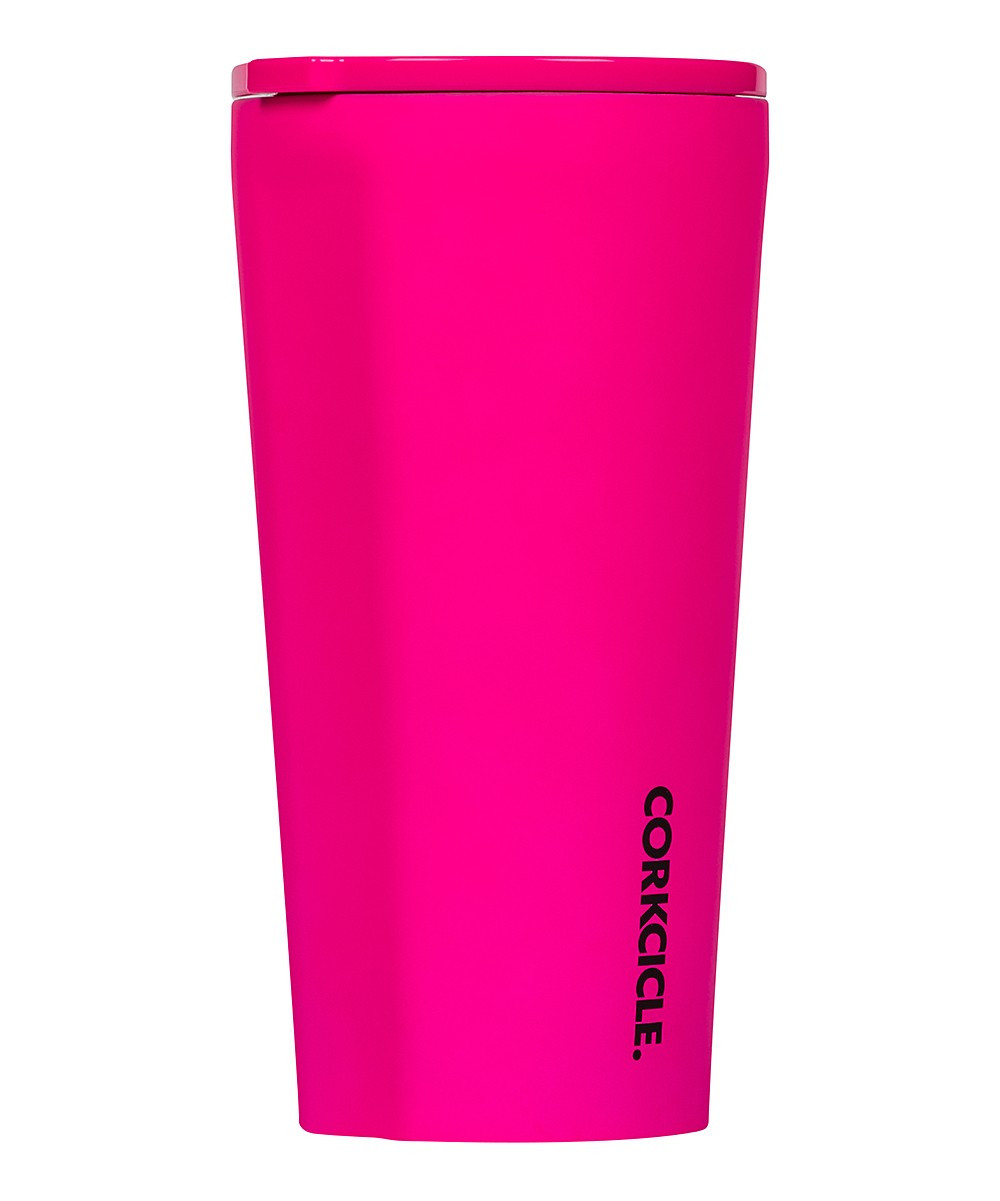 CORKCICLE Tumblers Neon - Neon Pink 16-Oz. Tumbler | Zulily