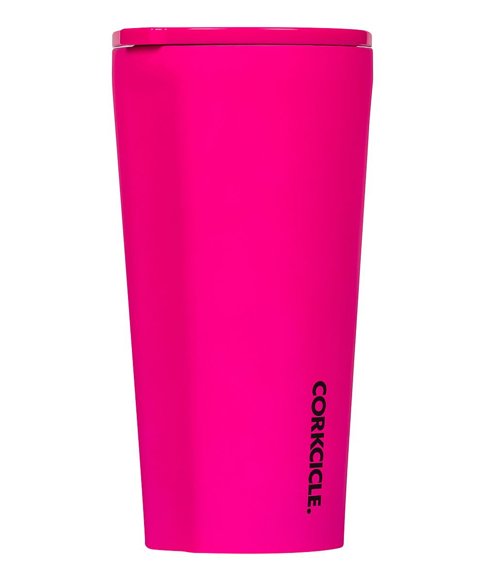 CORKCICLE Tumblers Neon - Neon Pink 16-Oz. Tumbler | Zulily