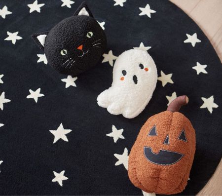 New cute halloween pillows from pottery barn kids! The sherpa ghost pillow is the most budget friendly I have seen 👻 

#LTKunder100 #LTKhome #LTKSeasonal