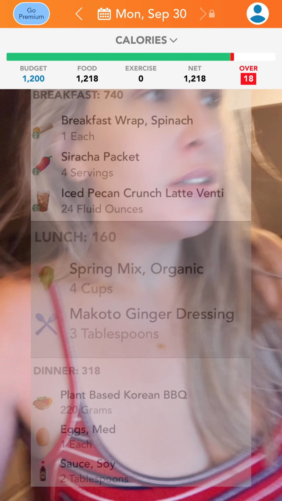 Day 1 - losing weight