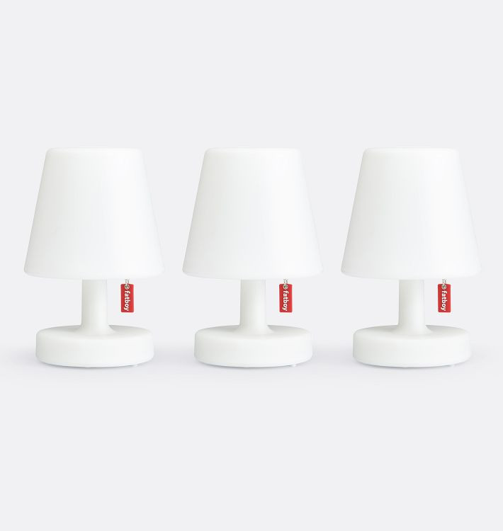 Edison Mini Outdoor Rechargeable LED Table Lamp (Set of 3) | Rejuvenation