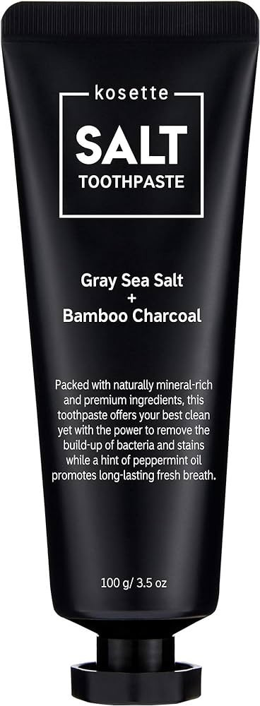 Kosette Salt Toothpaste 100g, Activated Charcoal Toothpaste - Teeth Whitening & Deep Clean with P... | Amazon (US)