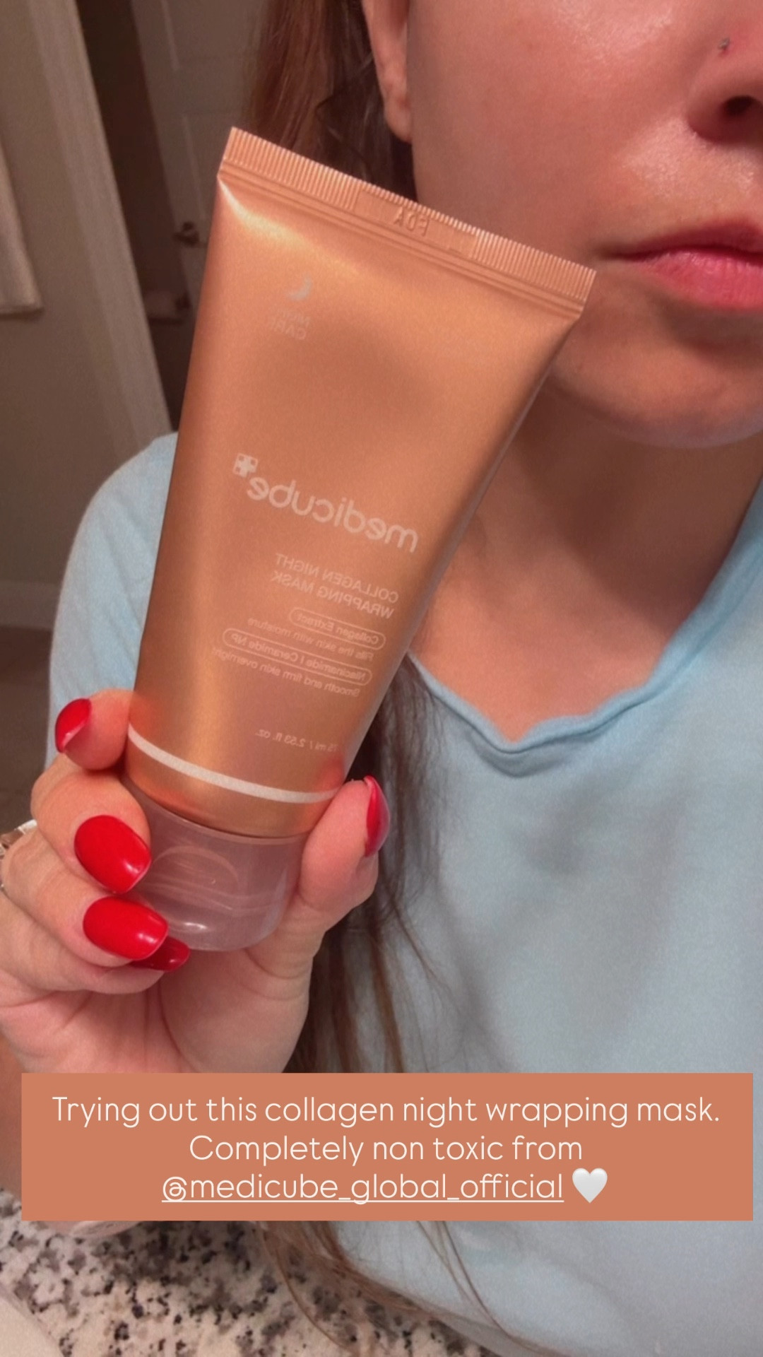 Completely natural non toxic collagen night mask! 
30% off right now - only $13! 

#nontoxic #beautyfinds #collagen #facemask #amazon #amazinprime #beautyfinds #organic #natural #naturlface #findsunder20 

#LTKSaleAlert #LTKBeauty #LTKFindsUnder50