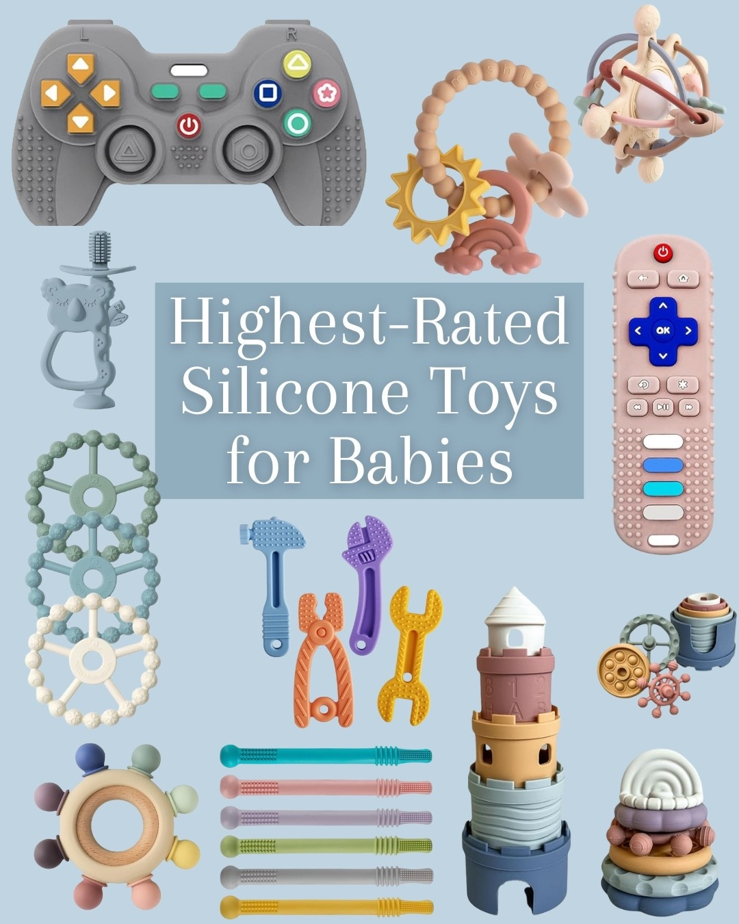 Highest rated silicone toys for babies on Amazon!

#LTKBaby #LTKBump #LTKKids