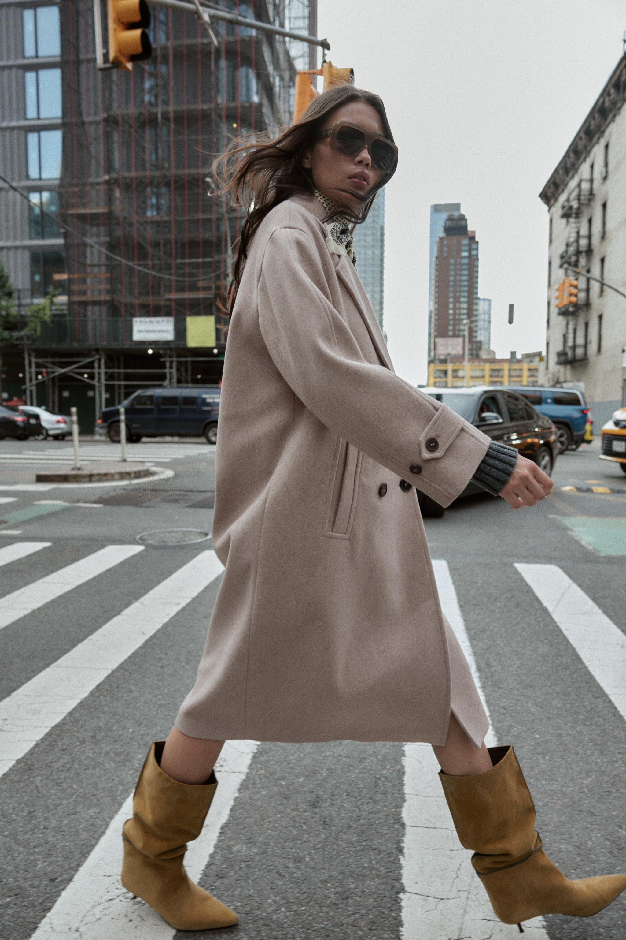 SOFT OVERSIZED COAT | Zara US
