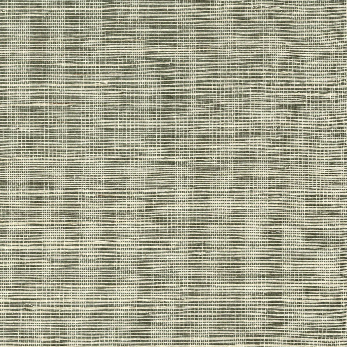 Sisal Grasscloth Wallpaper in Green Mist from the Luxe Retreat Collection | Burke Decor