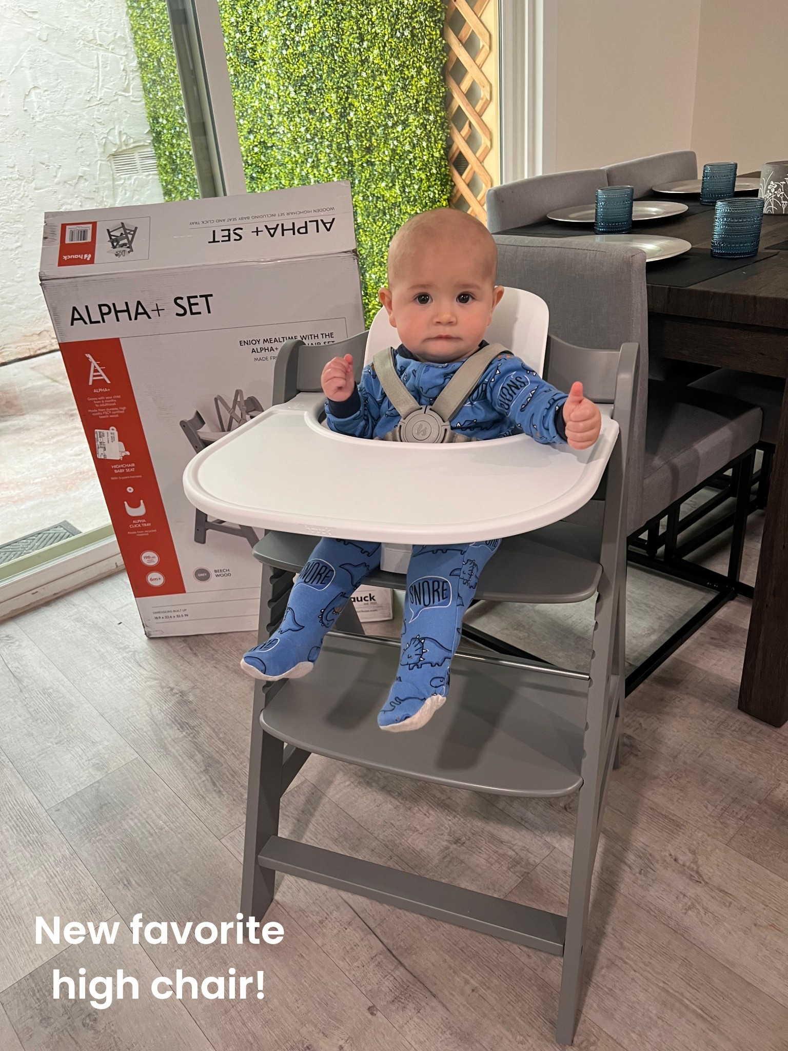 We love this Hauck Alpha+ high chair that grows with baby! 

#LTKBump #LTKBaby #LTKSaleAlert